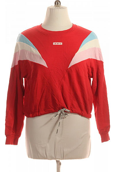 Dámská Mikina Červená LEVIS Vel. L