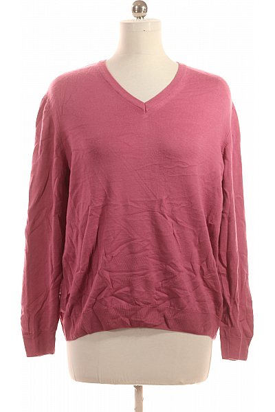 Dámský Pulovr Vlněný Růžový Woolovers Vel. 42