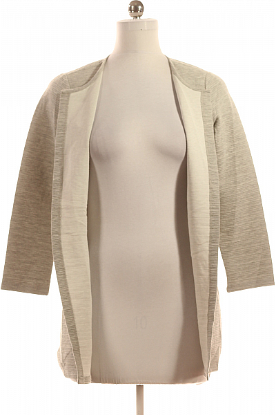 Dámský Kabát Šedý ONLY Second hand Vel. M