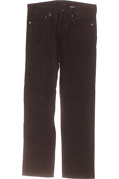 Pánské Rovné Džíny Černé Vel. 30/32