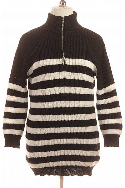 Shein Dámský Rolák Černobílý Vel. L