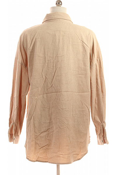 Vzorovaná Dámská Košile Béžová Grendha Vel. 40/42