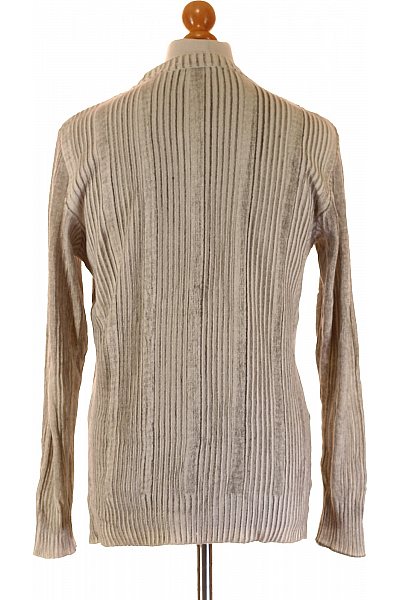 Pánský Pulovr Šedý Vel. L