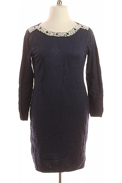 Šaty Modré BONPRIX Second Hand Vel. 44/46