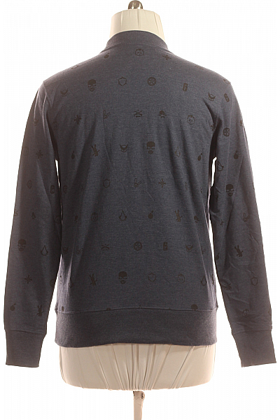 Pánská Mikina Modrá Second hand Vel. M