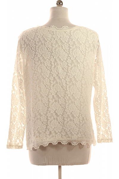 Společenská  Halenka Bílá TAIFUN