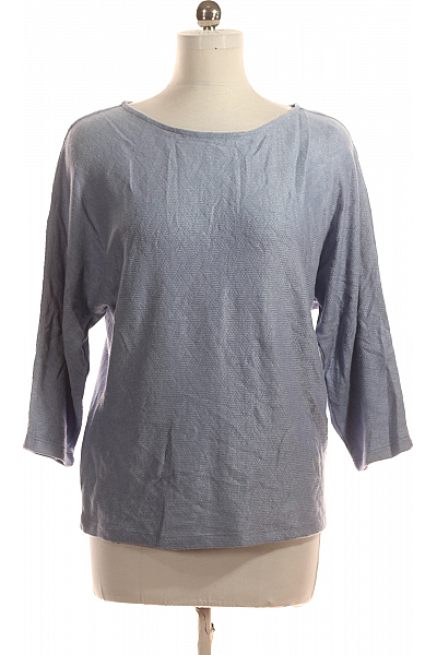  Halenka Pletená Modrá Vel. 40