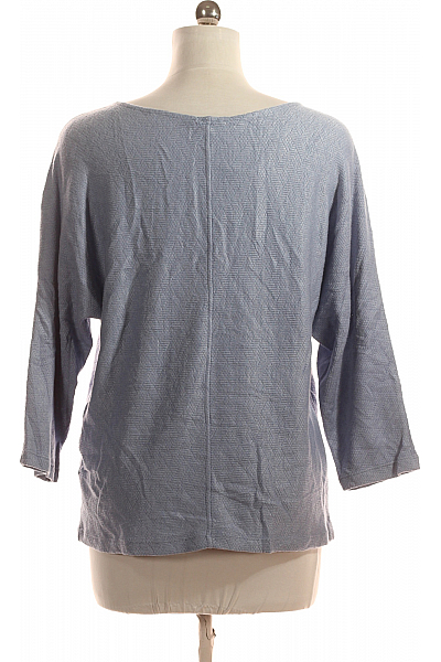  Halenka Pletená Modrá Vel. 40