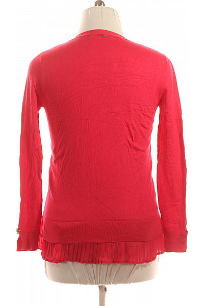  Halenka Pletená Červená Guess Vel. L