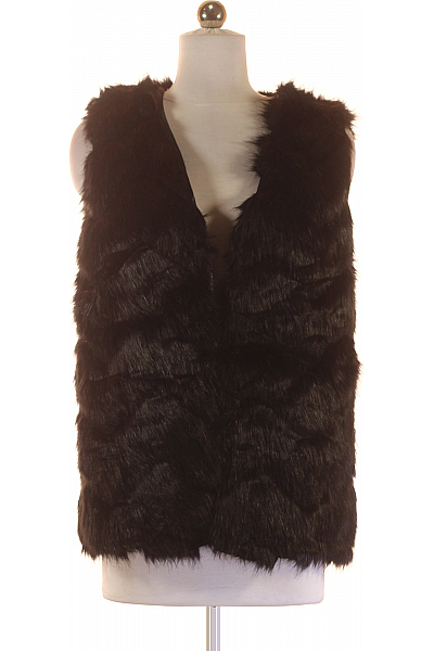 Kratká Dámská Vesta Černá COLLOSEUM