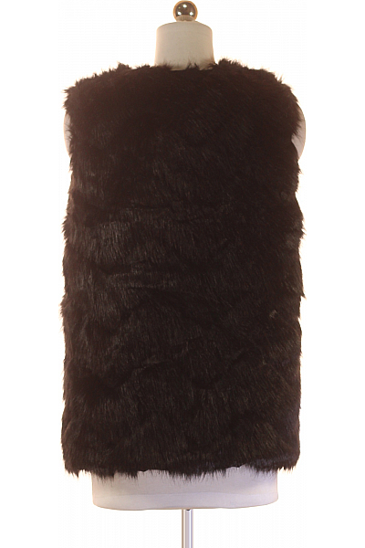 Kratká Dámská Vesta Černá COLLOSEUM