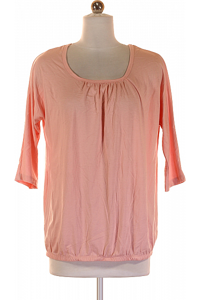 Jednoduché Dámské Tričko Růžové RAINBOW Vel. 32/34