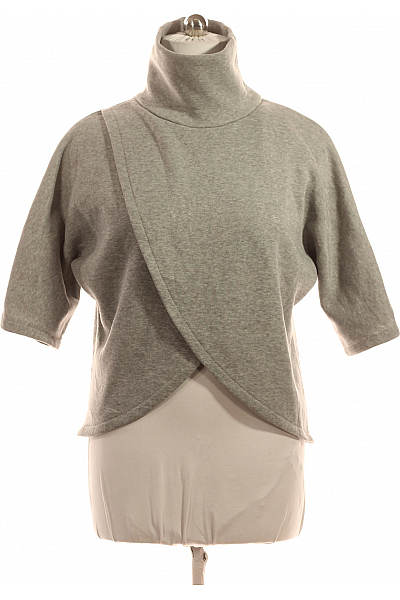 Dámská Mikina Bez Zapínání Šedá Second Hand Vel. XL