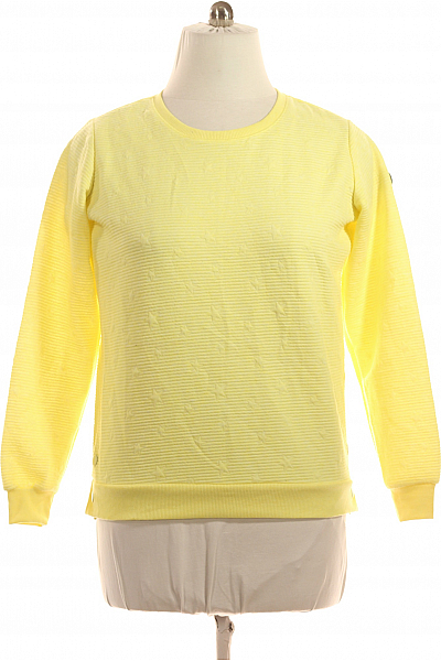 Dámská Mikina Bez Zapínání Žlutá Gina Vel. 44