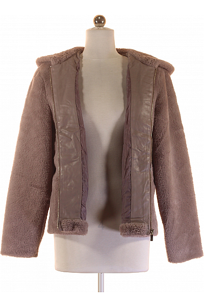 Amisu Dámský Kabát Šedý Second hand Vel. 36