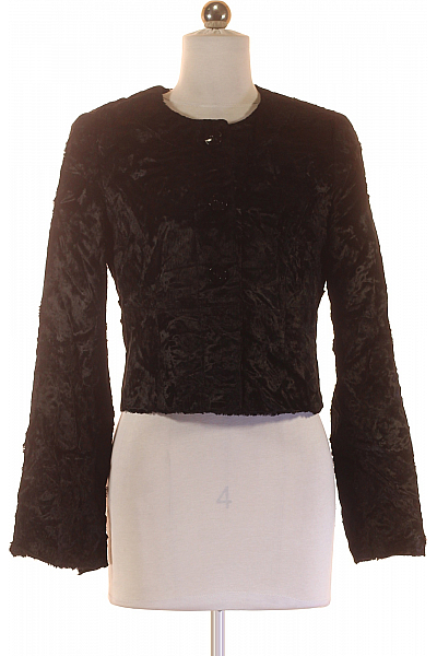 Dámský Kabát Černý TAIFUN