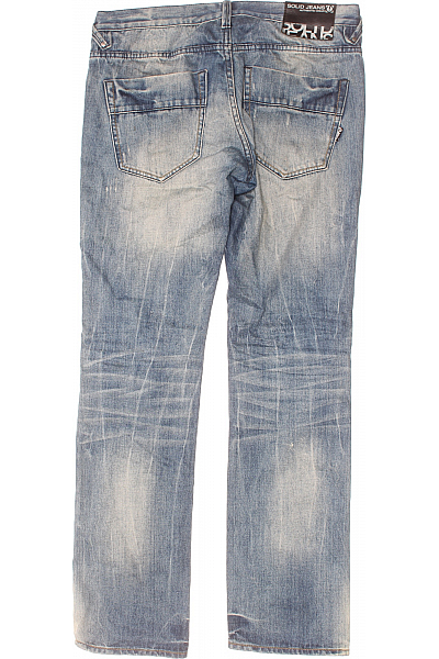 Roztrhané Pánské Džíny Modré