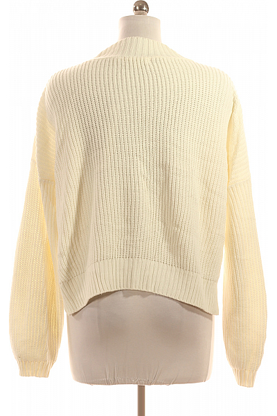 Dámský Pulovr Bílý Missguided Vel. M