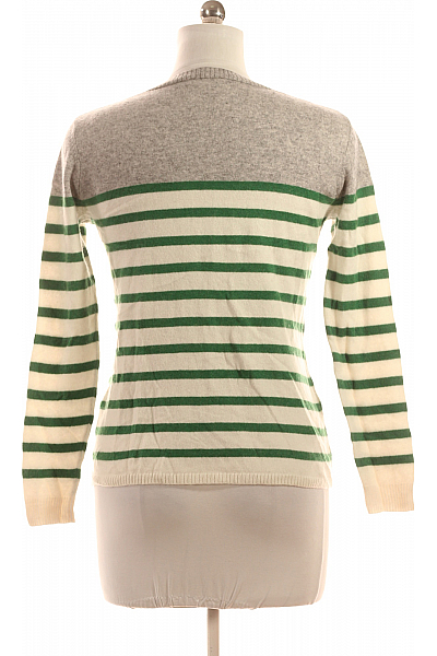 STRANDFEIN Dámský Pulovr Vlněný Zelený Vel. 42