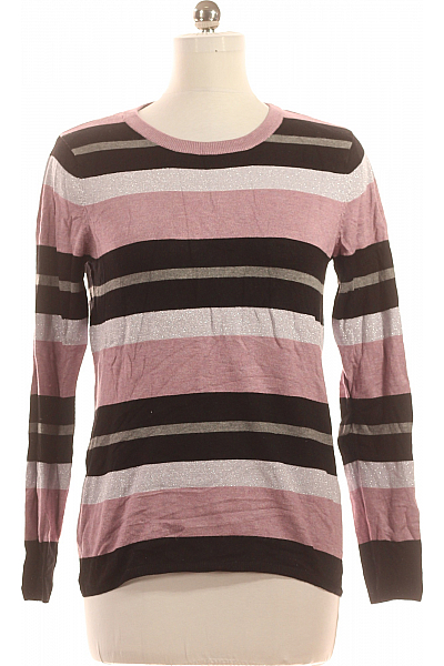 Dámský Svetr Barevný Second Hand Vel. M