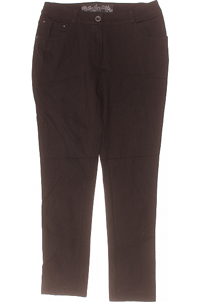 Dámské Kalhoty Černé CECIL Second Hand Vel. 31