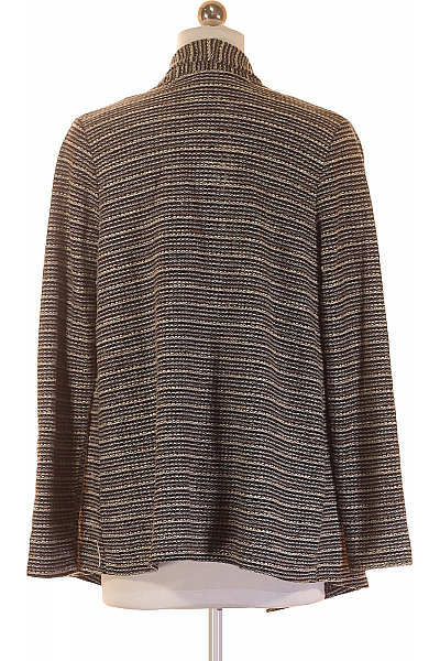 Street One Dámský Cardigan Černobílý Second hand Vel. 36