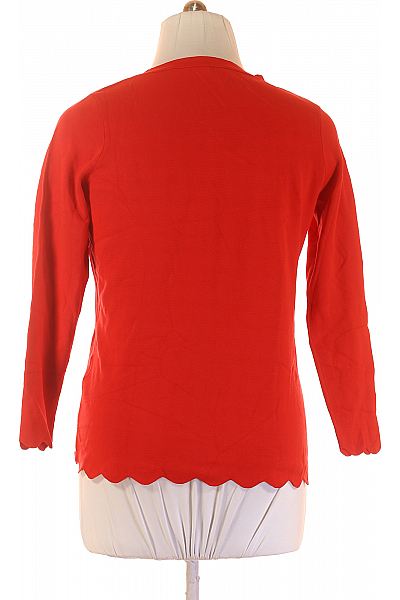 BONITA  Halenka Jednobarevná Červená Second hand Vel. L