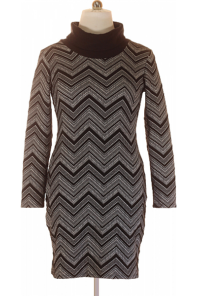 Šaty Černobílé Smashed Lemond Vel. L