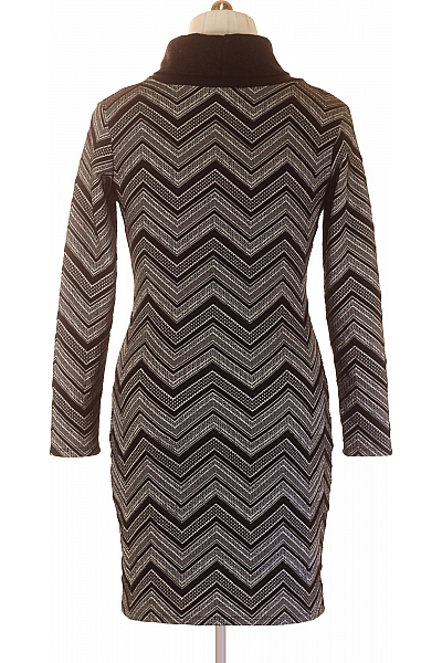 Šaty Černobílé Smashed Lemond Vel. L