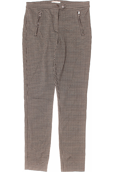 Dámské Kalhoty Černobílé Vel. 40