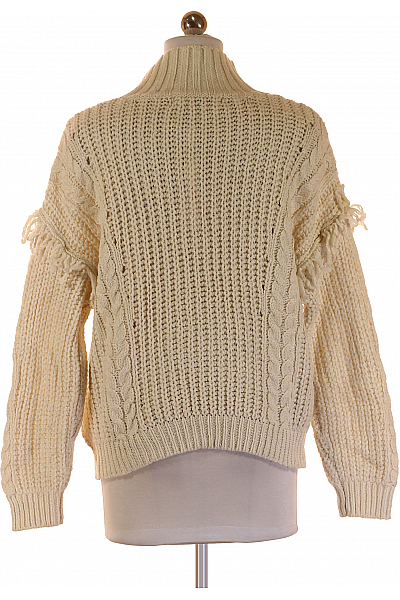 MANGO Dámský Svetr Béžový Second hand Vel.  S