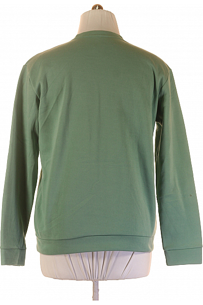 Dámská Mikina Bez Zapínání Zelená Shein Vel. XL