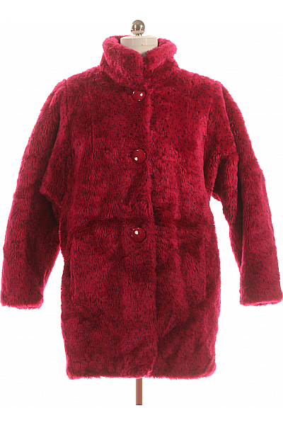 Dámský Kabát Růžový Second hand