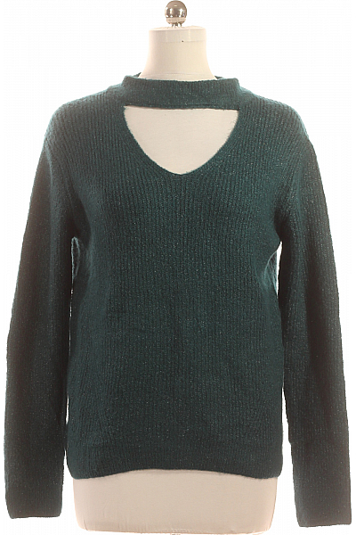 Dámský Pulovr Zelený Vel. M