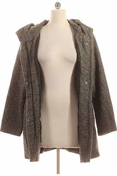 Dámský Kabát Šedý Vel. 42