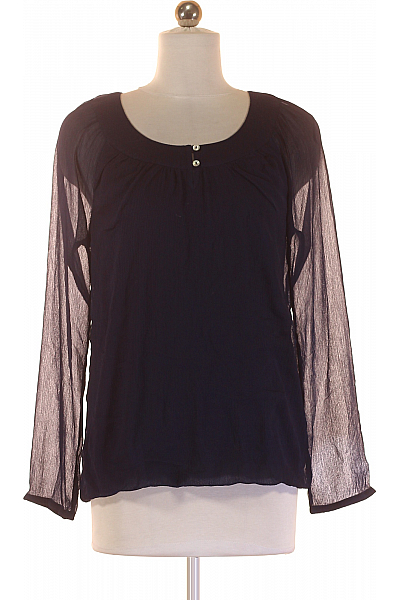 Street One Vzorovaná  Halenka Modrá Second Hand Vel. 36