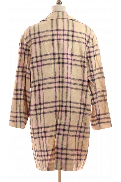 Gina Dámský Kabát Barevný Second hand Vel. 42