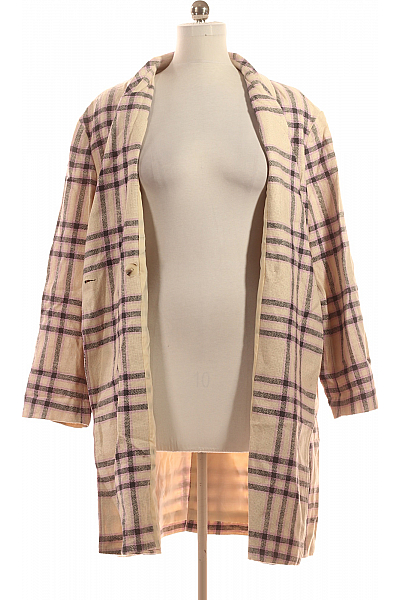 Gina Dámský Kabát Barevný Second hand Vel. 42