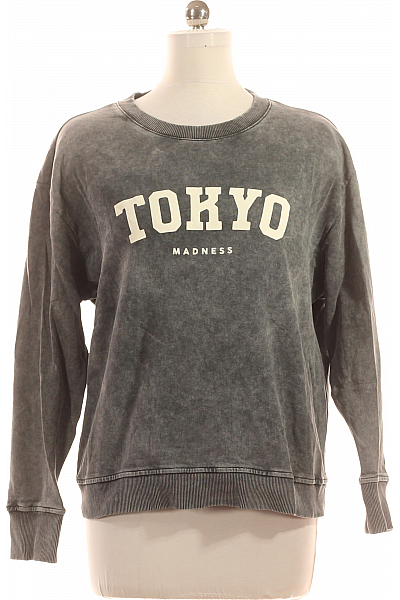 MADNESS Dámská Mikina Bez Zapínání Šedá Vel. M