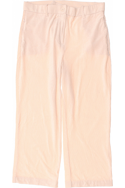 Dámské Kalhoty Rovné Bílé KAPALUA Second Hand Vel. M