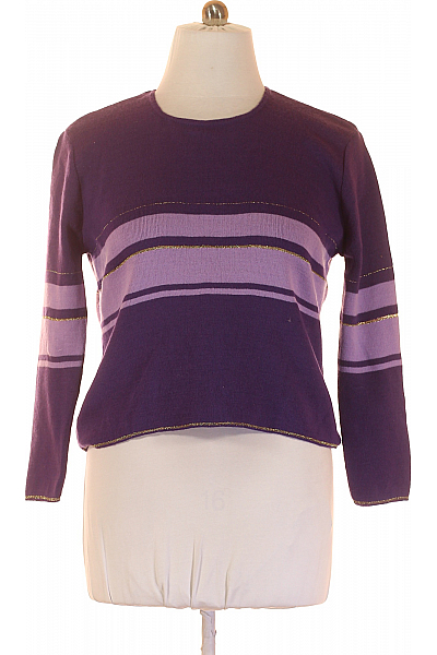 Dámský Pulovr Fialový Vel. L