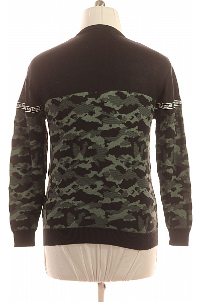 Pánský Pulovr Zelený Vel. L