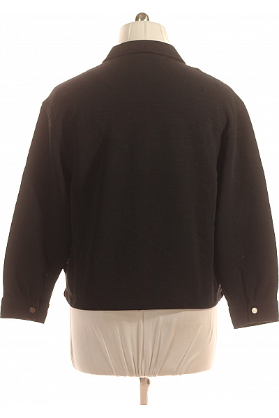 Krátký Dámský Kabát Černý Gina Vel. 46