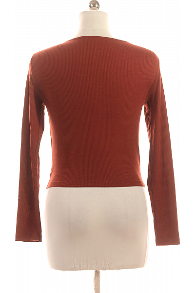 VERO MODA Dámské Tričko Hnědé Vel. M