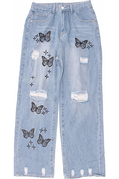 Shein Dámské Džíny Modré Vel. L