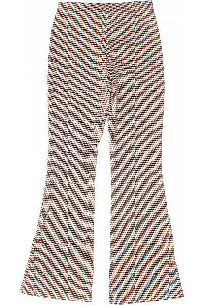 Společenské Dámské Kalhoty Béžové Vel.  S