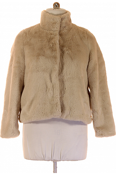 VERO MODA Dámský Kožich Béžový Vel. L