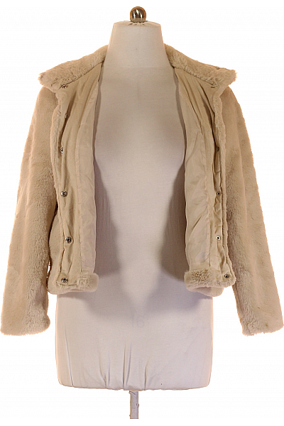 VERO MODA Dámský Kožich Béžový Vel. L