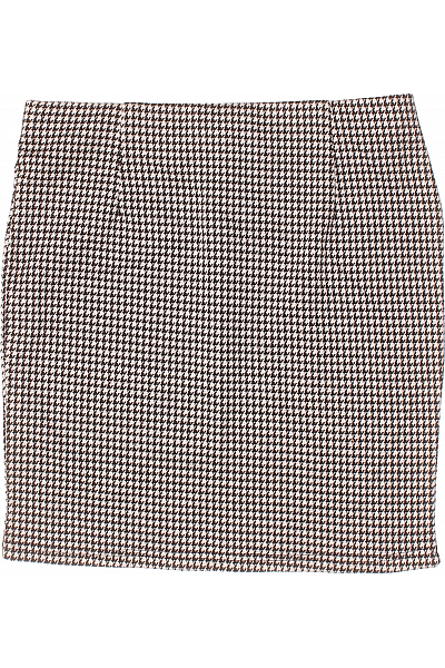  Sukně áčková Černobílá Second hand Vel. 42