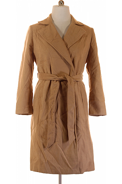 Dámský Dlouhý Kabát Béžový Canda Vel.  50